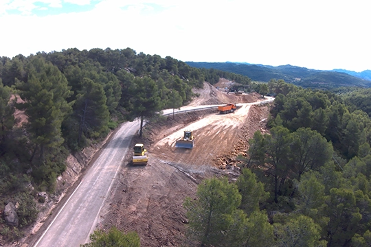 Obra carreteras